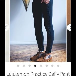 Lululemon Practice Daily Leggings